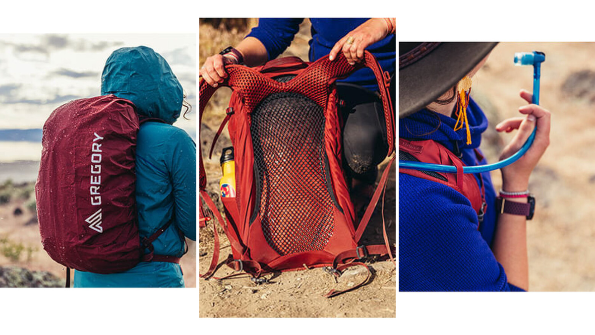 Plecak turystyczny Gregory Arrio 24 - kolor Brick Red